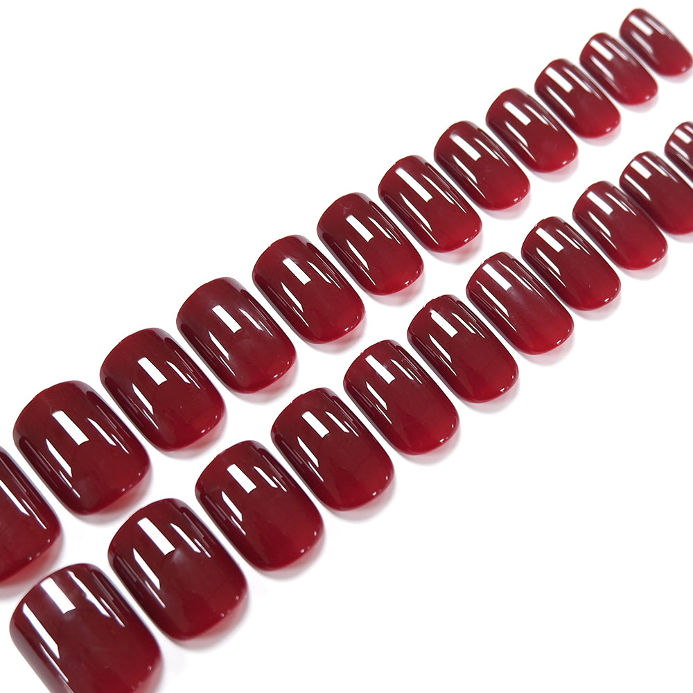 Dhalia | short square shape press-on nail